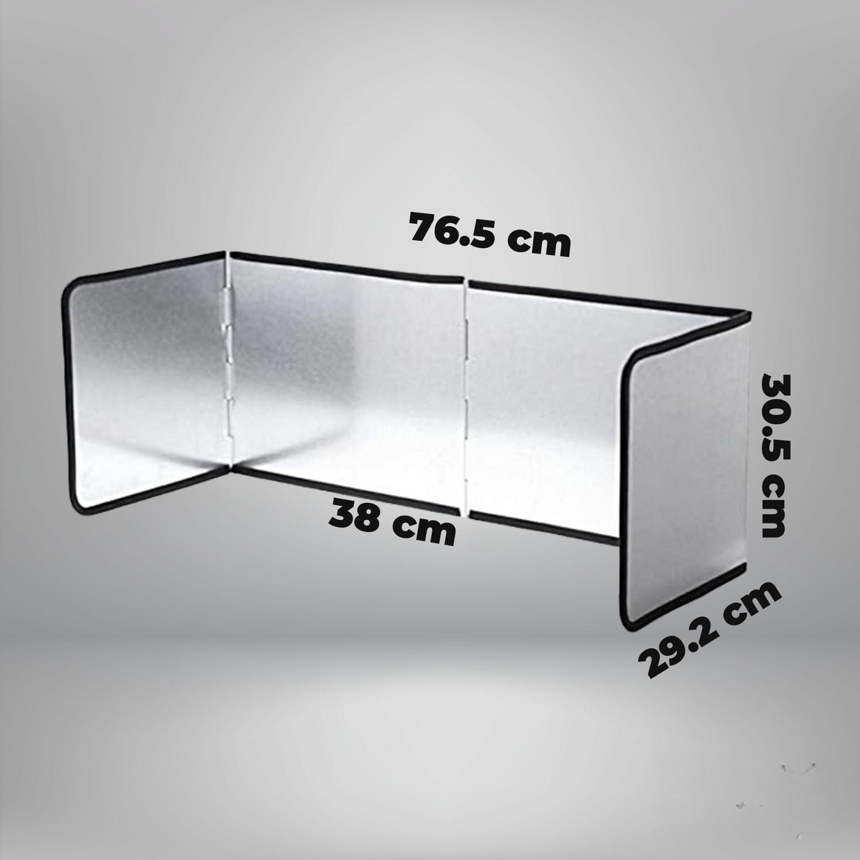 Faltbarer Spritzschutz – leicht zu reinigender Antihaft-Schutz MILA Sverige