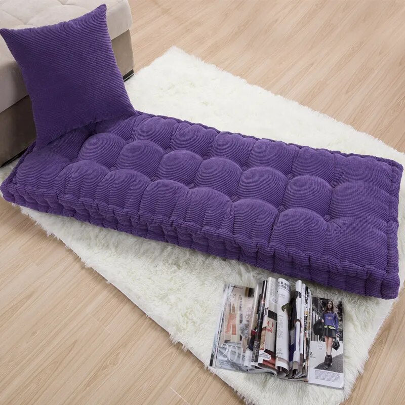 Cordoruy Tatami Mjuk Golvkudde med Minnesfoam Komfort Carvallo