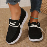 Andningsaktiva manchesterskor för damer-Shoes for Women-bellasverige-Svart-36-Hemnix