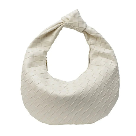 Handväska Vegansk Läder Vävda Axeltassen Carvallo