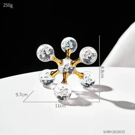 Kreativ Konst Kristallboll Bordsdekoration - Glas Lyx Carvallo