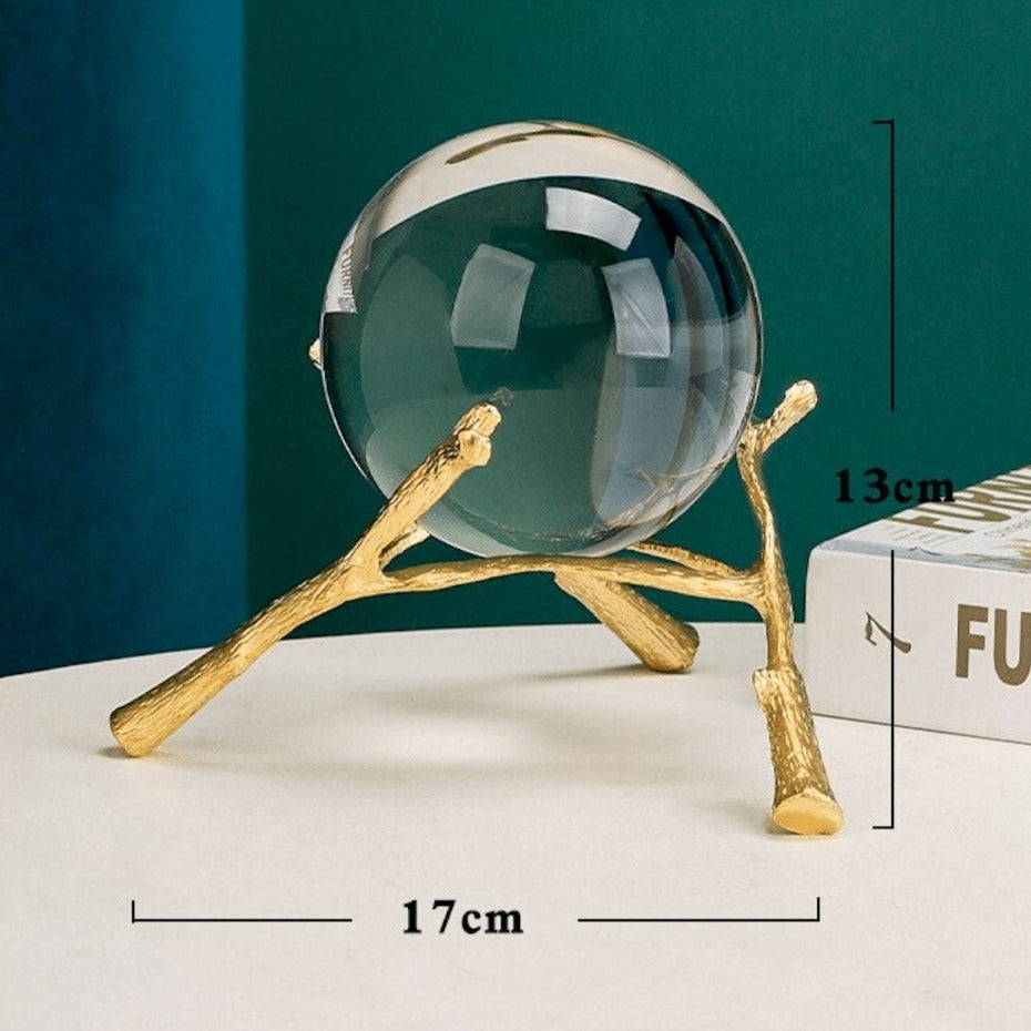 Carvallo – Tidslös Kristallglob med Lyxig Design för en Stilig Atmosfär Carvallo