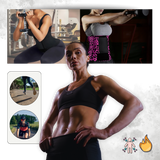 Midjetränare Svettbälte Kroppskontur Omslag Carvallo