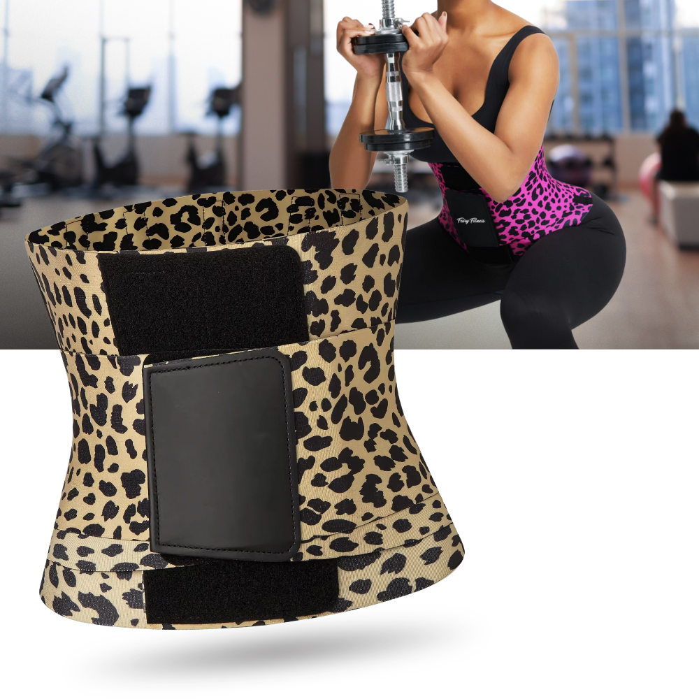 Midjetränare Svettbälte Kroppskontur Omslag Carvallo