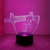 GeoLicht - 3D Geometrisk LED Skrivbordslampa med Touch-kontroll Carvallo