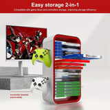 Universal Game Disc Storage Holder och Controller Display Stand – För PS5, PS4, Switch och Xbox Carvallo