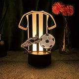 SportLamp - 3D LED Nattlampa för Fotbollsfans Carvallo