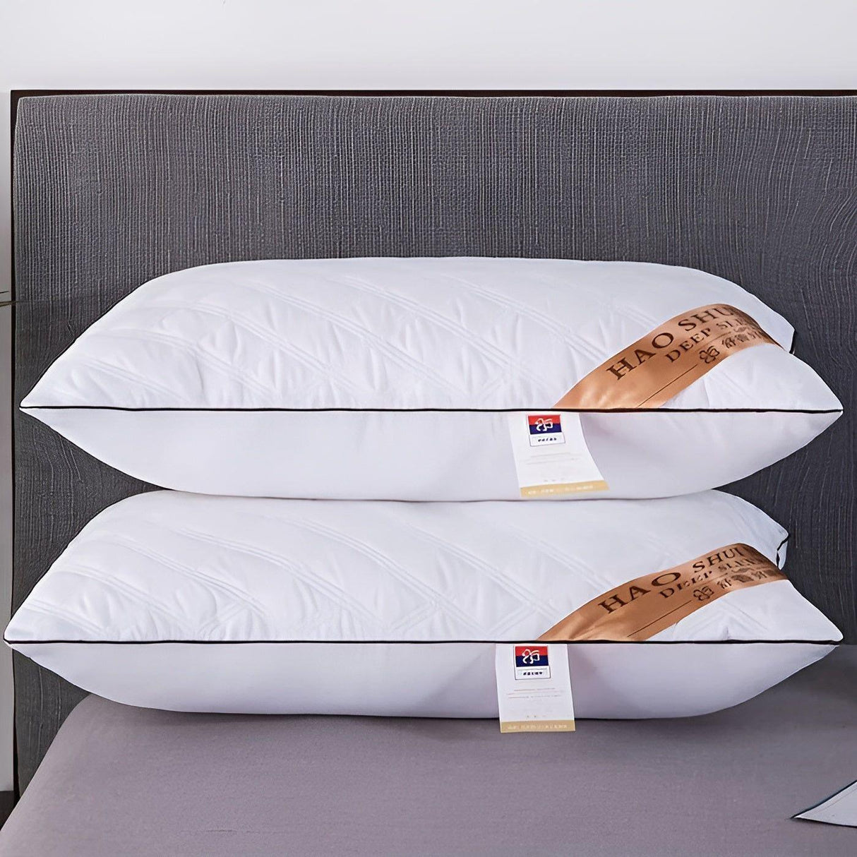 NordicDream Kudde - Nordisk Latex Hypoallergenisk Mjuk Sömnkudde Carvallo