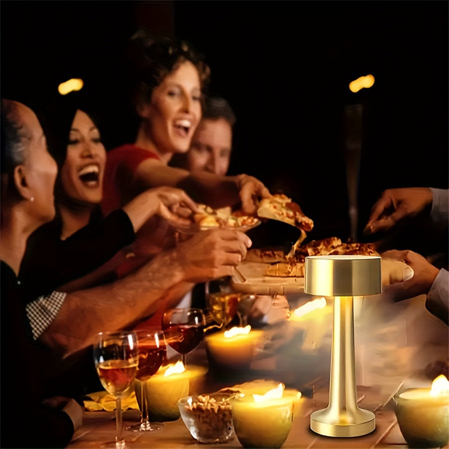 AuroraDesk - USB Laddningsbar LED Skrivbordslampa med Touchkontroll Carvallo