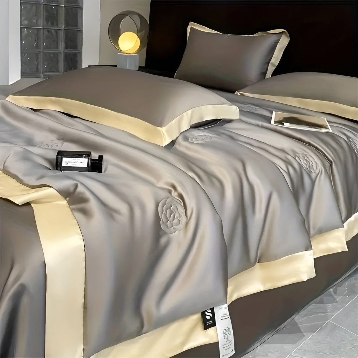 Sommarbäddset 3-delat – Kylning & Silkeslen | Med blommönster & iskylande tyg Carvallo