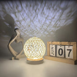 ModernLight - USB Bordslampa Dimbar LED Design Carvallo