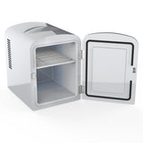Mini Kylskåp Bärbar Dryck Küler Värmare 4L Carvallo