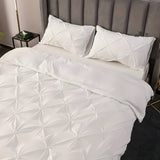 CloudLoom Duvet Set - Kneifen Rynkade Filtäckes Set Carvallo