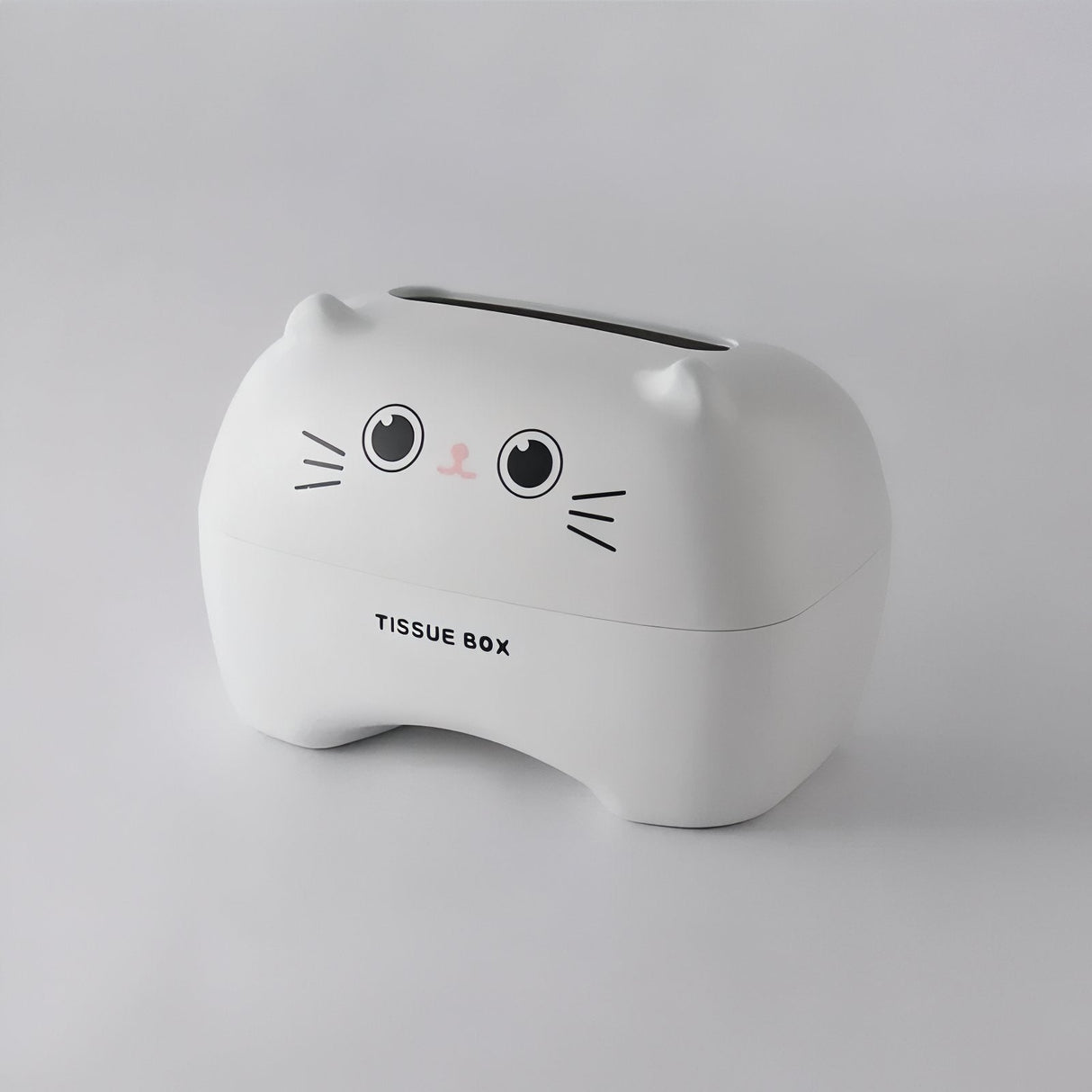 Carvallo - Söt Pappersnäsdukask med Djuransikte och enkel öppning Carvallo