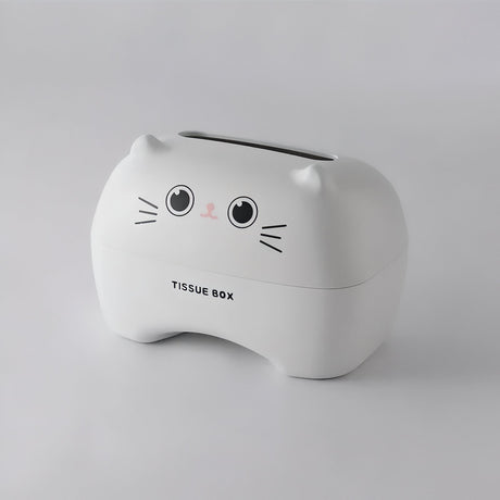 Carvallo - Söt Pappersnäsdukask med Djuransikte och enkel öppning Carvallo