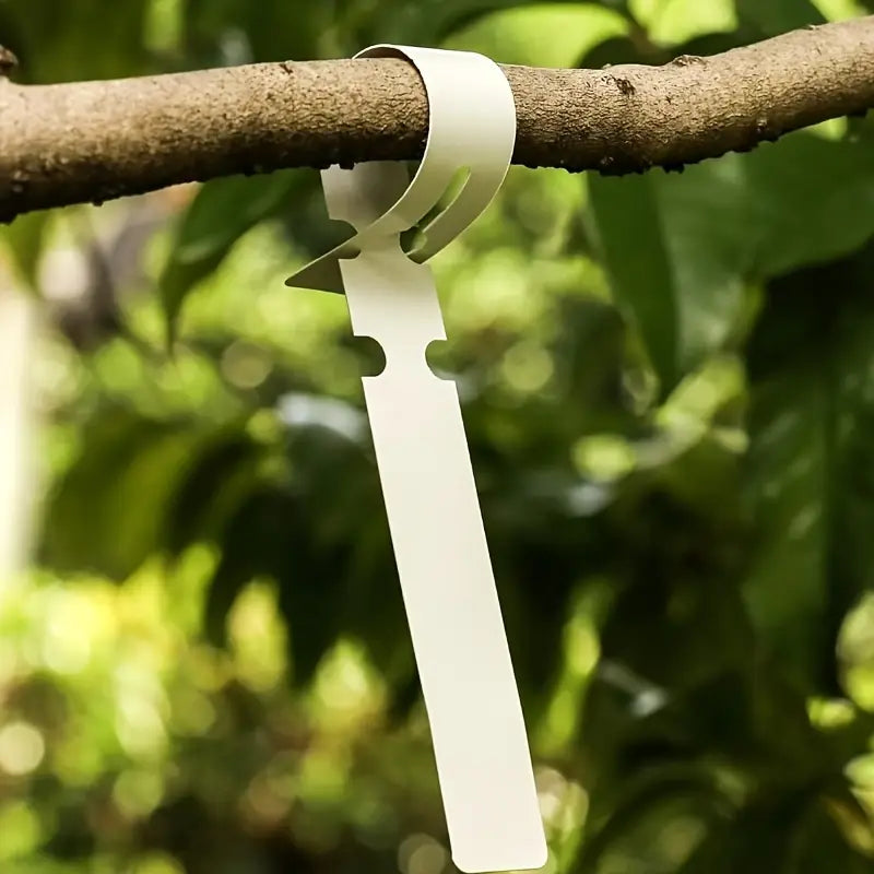 Återanvändbara växtetiketter i plast för trädgård och trädmärkning Carvallo