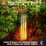 EmberGlow Light - Metall USB Uppladdningsbar Solflammslampa Carvallo