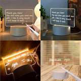 LumiBoard - Modern LED Skrivtavla Bordslampa med Penna Carvallo