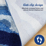Aesthetic Wave Tufted Rug – Havsinspirerad Mjuk & Halkfri Matta Carvallo