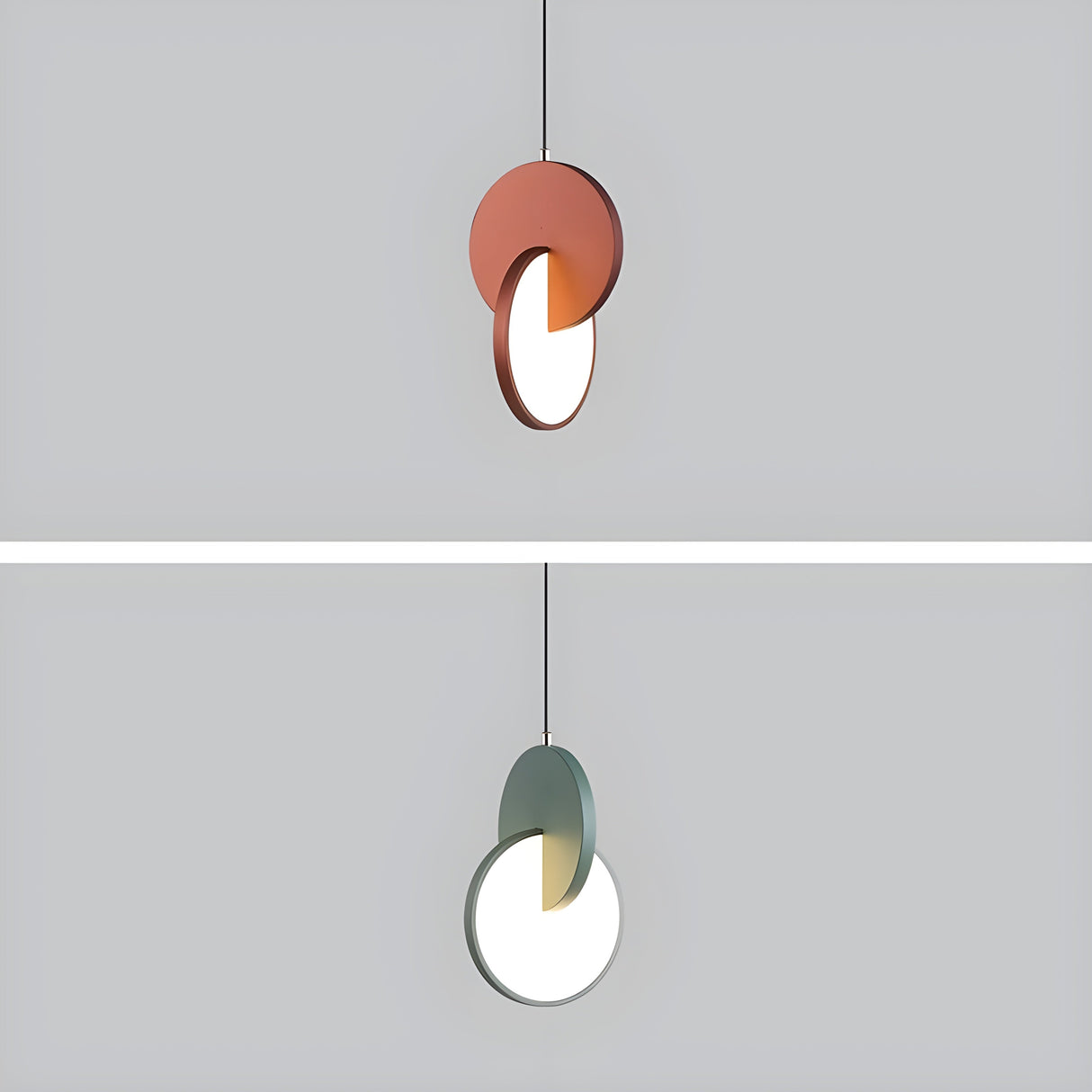 EclipseLuxe Light – Skandinavisk Rund Pendellampa Carvallo