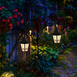 LumiTrail Light – Vintage 2-pack solcelliga trädgårdslampor för utomhus med LED Carvallo