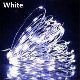 TwinkleWire - USB LED Koppartråd Ljuslina, Flerfärgad Dekoration Carvallo