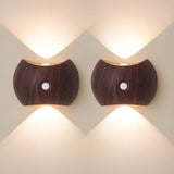 LED-vägglampa med rörelsesensor – uppladdningsbar & smart | Ideal för sovrum & hall Carvallo