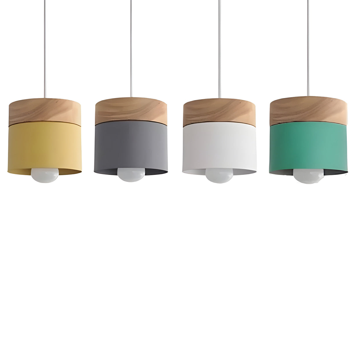 LoftCharm Light - Nordisk trähänglampa Carvallo