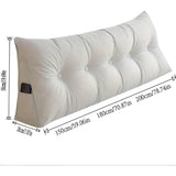 PlushTriangle Kudde – Andas Linne Triangulär Ryggkudde Carvallo