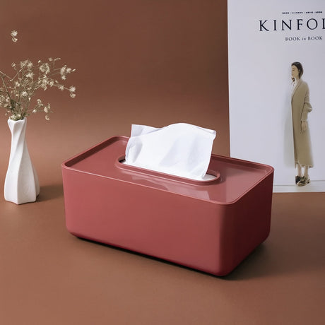 Carvallo - Modern rektangulär pappersnästukslåda för en stilfull touch i ditt hem Carvallo