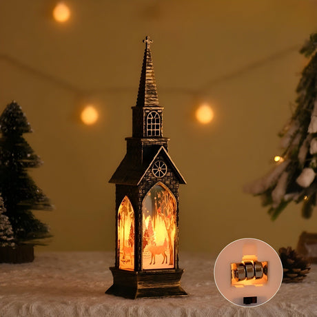 HolidayGlow Light - Modernt julornament LED-ljus Carvallo