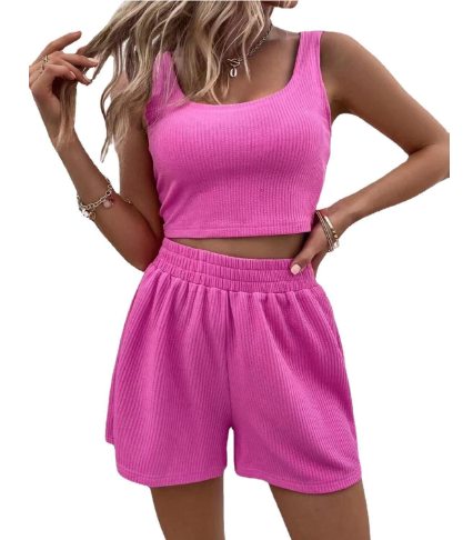 Sommaroutfit Tvådelat Set-Hemnix-Rosa-S-Hemnix