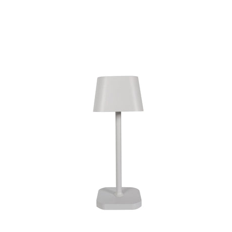 Trådlampad aluminium LED-bordslampa med touch-dimmer – Laddningsbar och bärbar Carvallo