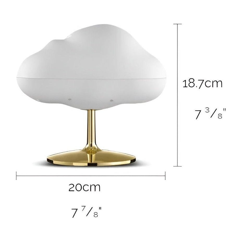 MistCloud Diffuser - Ultraschall USB Luftrenare & eterisk olja sprej för lugnande atmosfär Carvallo