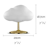 MistCloud Diffuser - Ultraschall USB Luftrenare & eterisk olja sprej för lugnande atmosfär Carvallo