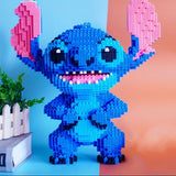 Stitch 3D Byggpussel – Färggällig och Detaljerad Modell för Kreativa Byggare Carvallo