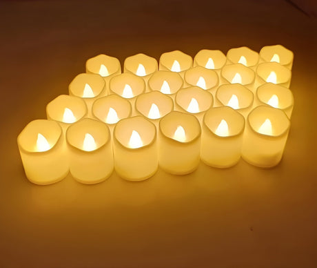 TwinkleLite Ljus - Flamsfria Flimrande Elektriska LED-Ljus Carvallo