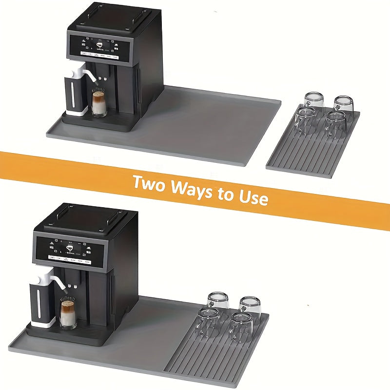 BrewGuard – 2-i-1 värmebeständig silikonkaffematta med upphöjda kanter MILA Sverige