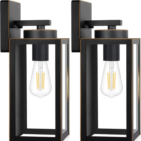 Utomhusvägglampa Modern Metalllykta Carvallo