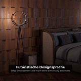 Darea Designer Golvlampa Carvallo