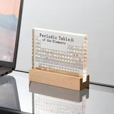 Upplysta Element Periodiska Tabel Carvallo
