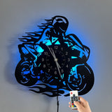 MotoGlow - Motorcykelinspirerad vägglampa med ljudlös precision Carvallo