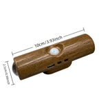 LED-nattljus med rörelsesensor (6-pack) - Dimmbar & RGB | USB-laddning, 3 ljusfärger, Perfekt för hall, trappa & vardagsrum Carvallo