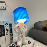 GlowCraft - Dimbar Akryl Bordslampa med LED-belysning och Tryckknappskontroll Carvallo