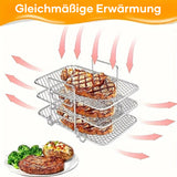 Carvallo - Flerlagers rostfria grill Carvallo