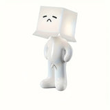 CartoonGlow - USB-driven tecknad bordslampa med LED-ljus och tryckknappskontroll Carvallo