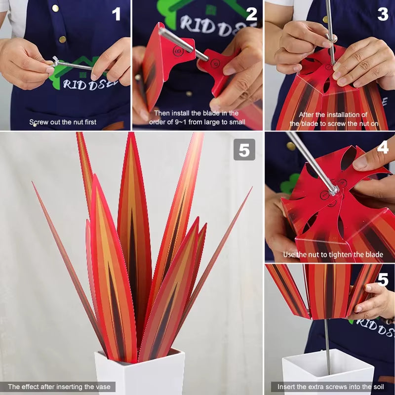 Faux växt | Dekorativ agave för stiliga inomhusutrymmen Carvallo