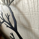 Metallväggdekor med fåglar på gren – Modernt & Klassisk design för hemmet Carvallo