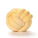 Dekorativ Knuten Suede Effekt Boll Mjuk Kudde Pillow Carvallo