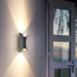 Vattentålig LED-vägglampa för utomhusbruk – Upp- och nedljus Carvallo